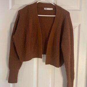 Zara Camel Cardigan